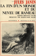 Fin d'un monde et du Neveu de Rameau
